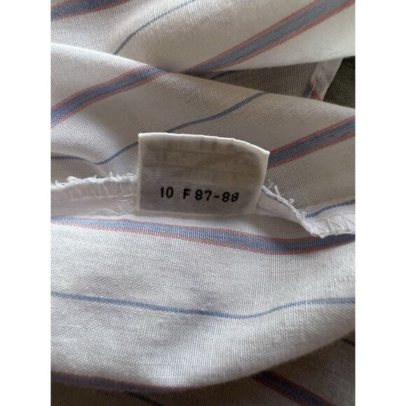 Vintage Ketch Men's Button Up Short Sleeve Medium Large (16) Single Stitch - Picture 9 of 10